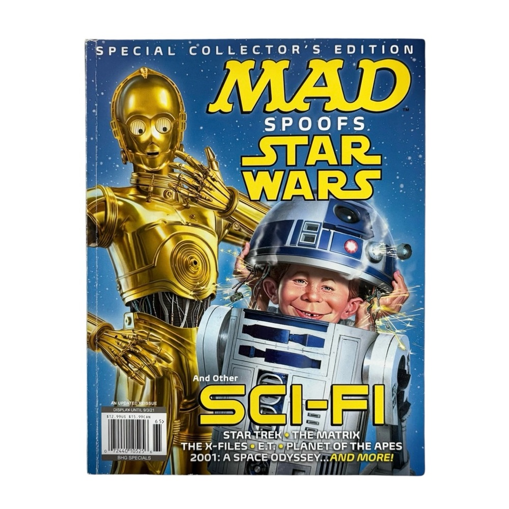 MAD Magazine Spoofs Star Wars and other Sci-Fi, Collectors Edition, 2021 Reissue